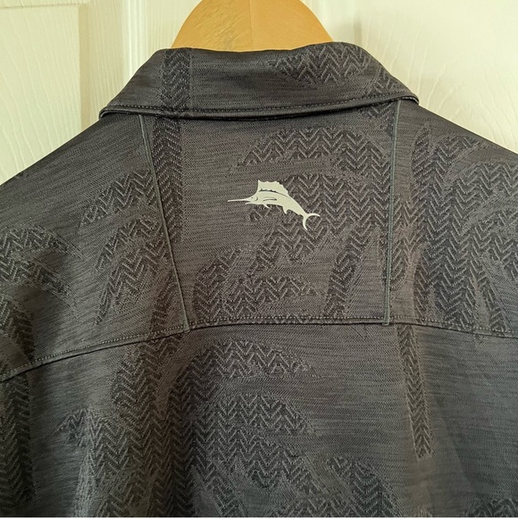 Tommy Bahama Palm Coast Palmera IslandZone® Recycled Poly Polo Men’s Small - Picture 7 of 10